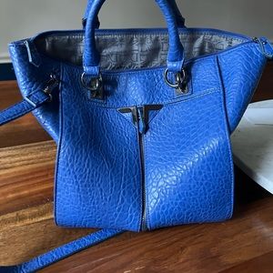 Blue purse